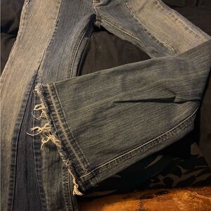 Dollhouse Dark Blue Wide Leg Jeans